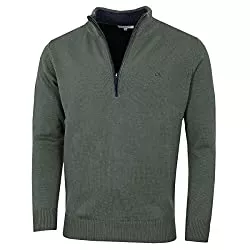 Calvin Klein Pullover & Strickmode Calvin Klein Herren Chunky Cotton 1/2 Zip Pullover