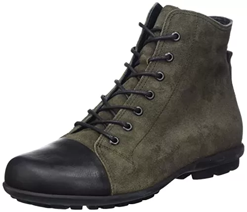 Think! Stiefel THINK! Herren Kong Leder Gefütterte Nachhaltige Stiefelette