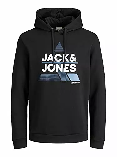 JACK & JONES Kapuzenpullover JACK & JONES Herren Jcoretail Sweat Hood Nov Ltn Kapuzenpullover