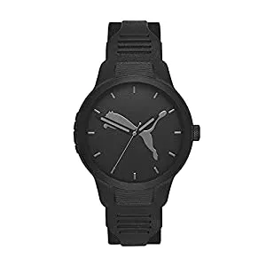 PUMA Uhren PUMA Herrenuhren RESET, 43MM Gehäusegröße, Dreizeigerwerk, Polyurethanarmband