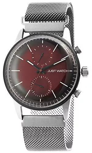 Just Watch Uhren Just Watch Mathew Herren-Uhr Edelstahl Milanaiseband Multifunktion Magnetverschluss JW20140