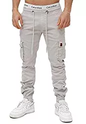 OneRedox Jeans OneRedox Herren Chino Pants Jeans Joggchino Hose Jeanshose Skinny Fit Modell