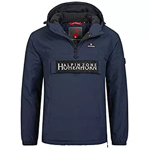 Höhenhorn Jacken Höhenhorn Allesso Herren Jacke mit Bauchtasche Windbreaker Gefüttert Brusttasche