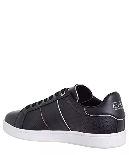 Emporio Armani Sneaker & Sportschuhe Emporio Armani EA7 Herren Classic Sneaker Night Blue - Silver