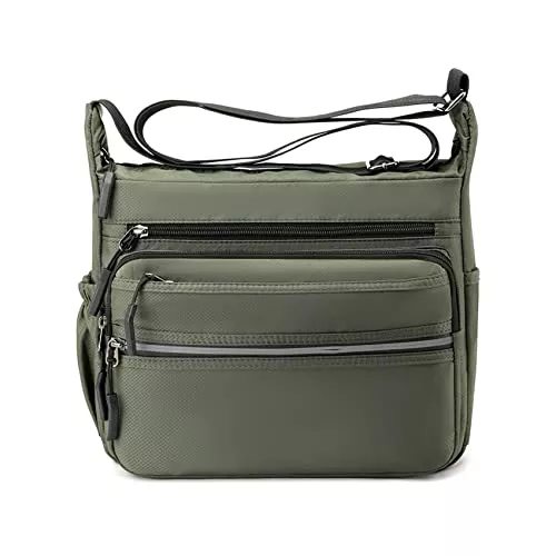 NOTAG Taschen & Rucksäcke NOTAG Umhängetasche Herren, Wasserdicht Nylon Schultertasche Mehrfachtasche Handtasche