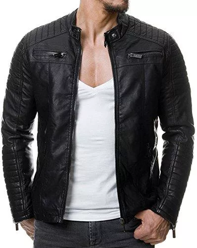 Redbridge Jacken Redbridge Herren Jacke Übergangsjacke Bikerjacke Freizeitjacke Gesteppt