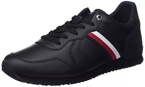Tommy Hilfiger Sneaker & Sportschuhe Tommy Hilfiger Herren Iconic Runner Leder Sneaker