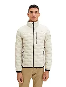 TOM TAILOR Jacken TOM TAILOR Herren Hybrid Steppjacke mit versteckter Kapuze im Kragen