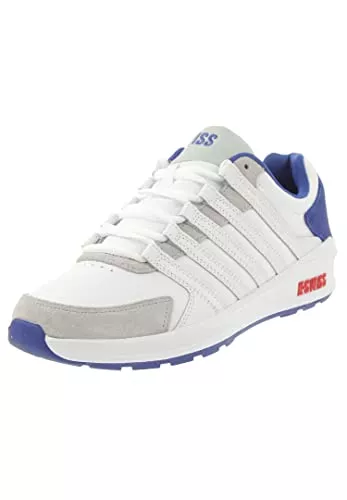 K-Swiss Sneaker & Sportschuhe K-Swiss Vista Trainer T Herren Sneaker Sportschuh 07119-941-M Weiss/blau