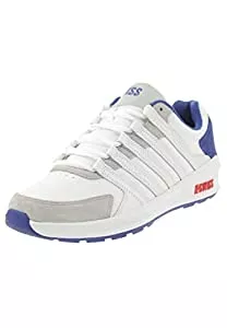 K-Swiss Sneaker & Sportschuhe K-Swiss Vista Trainer T Herren Sneaker Sportschuh 07119-941-M Weiss/blau