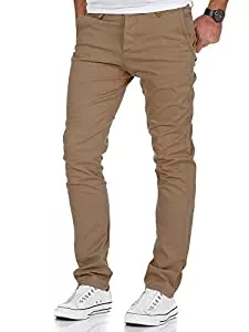 Amaci&Sons Hosen Amaci&Sons Herren Slim Fit Stretch Chino Hose Jeans 7010-09