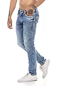 Redbridge Jeans Redbridge Jeans für Herren Freizeit-Hose Denim Pants Used Look