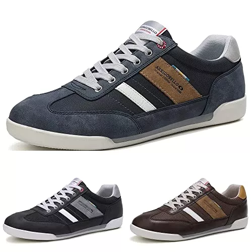 ARRIGO BELLO Sneaker & Sportschuhe ARRIGO BELLO Freizeitschuhe Herren Sneaker Walkingschuhe Berufsschuhe Wanderschuhe Leichte Trainers Größe 40-46