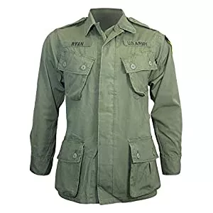 Mil-Tec Jacken Mil-Tec US Jungle Jacket M64 Vietnam Oliv