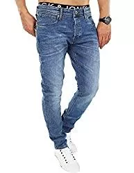 JACK &amp; JONES Jeans JACK &amp; JONES Herren Slim Fit Jeans Denim Used Look