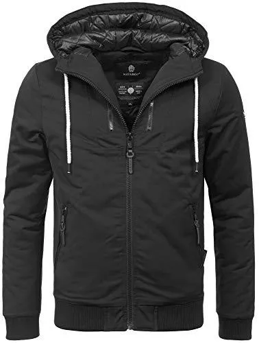 Navahoo Jacken Navahoo Herren Winter Jacke sportliche Jacke wasserabweisend Winddicht