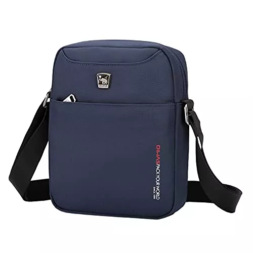 OIWAS Taschen & Rucksäcke OIWAS Herrentasche Klein Umhängetaschen Herren Crossbody Bag Tasche Umhängen Männer Mini Schultertasche für Freizeit Urlaub Ausflug Spaziergang und Wandern
