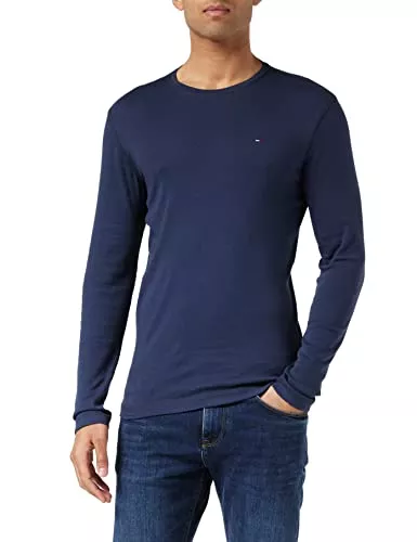 Tommy Jeans Langarmshirts Tommy Jeans Herren Original Rib Langarmshirt