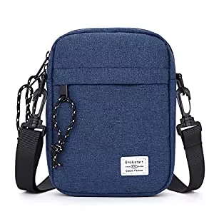 Long Keeper Taschen & Rucksäcke Long Keeper Umhängetasche Herren Damen - Schultertasche Klein Tasche Herren Handy Geldbörse Umhängetasche Messenger Bag, Wasserdichte Crossbag Handtasche Unisex