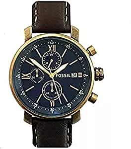 Fossil Uhren Fossil Herren. Analog Quarz Uhr mit Leder Armband BQ2099