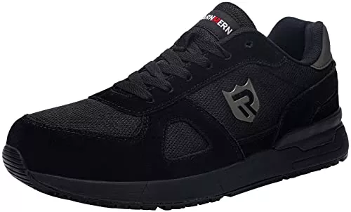 LARNMERN Sneaker & Sportschuhe LARNMERN Sicherheitsschuhe Herren Damen, Stahlkappe SRC rutschfest Verschleißfeste Atmungsaktiv Antistatisch Ultraleicht Arbeitsschuhe