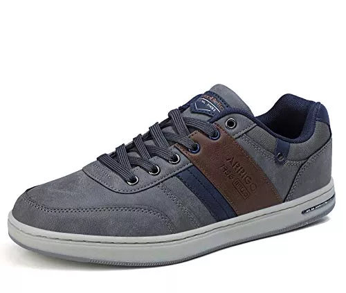 ARRIGO BELLO Sneaker & Sportschuhe ARRIGO BELLO Freizeitschuhe Herren Sneaker PU Leder Walkingschuhe Atmungsaktive Athletic Formal Classic Sportschuhe Schuhgröße 41-46