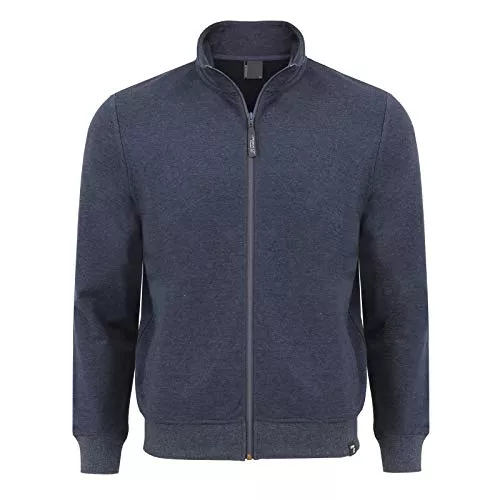 IMAKO Strickjacken IMAKO® Herren Herren Premium Sweatjacke Sweatshirt-Jacke Sweatshirt mit Reißverschluss