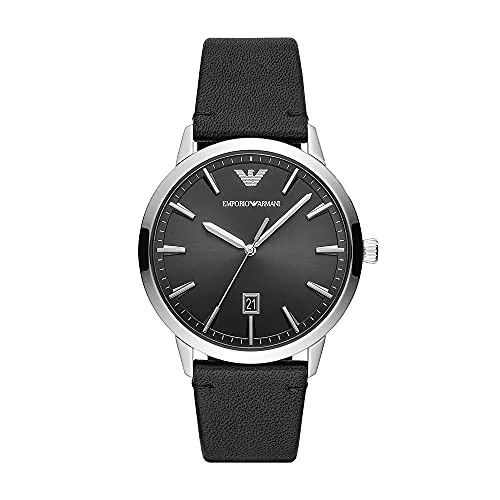 Emporio Armani Uhren Emporio Armani Herrenuhr mit drei Zeigern