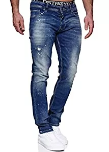 MERISH Jeans MERISH Jeans Herren Slim Fit Jeanshose Stretch Denim Designer Hose 1507