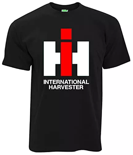 Bimaxx T-Shirts T-Shirt - IHC International Harvester Traktor Schlepper Trecker Unisex Kurzarm Oldtimer T-Shirt