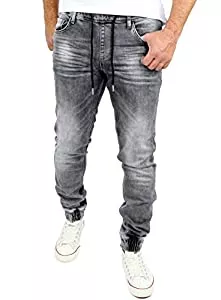 Reslad Jeans Reslad Jeans Jogginghose Sweathose in Jeansoptik Jeans-Herren Slim Fit Herren-Hose RS-2073