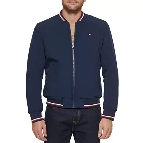 Tommy Hilfiger Jacken Tommy Hilfiger Herren Performance Poly Midlength Hooded Rain Jacket Regenjacke