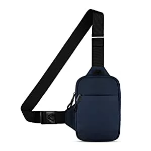DONGKER Taschen & Rucksäcke DONGKER Sling Chest Crossbody Bag, Wasserdicht Leichte Brusttasche Sling Schulter Backpack für Herren Damen, 13,5x19 cm