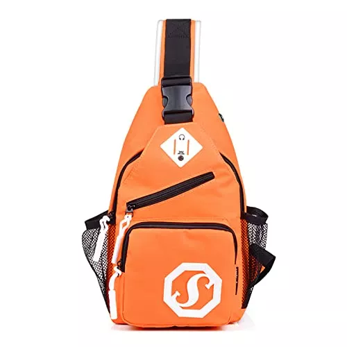 FANDARE Taschen & Rucksäcke FANDARE Unisex Brusttasche Ultraleicht Sling Rucksack Beiläufig Daypacks Herren Damen Schultertasche Umhängetasche für Outdoor Sport Wandern Radfahren Reisen Wasserdicht Polyester