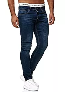 OneRedox Jeans OneRedox Designer Herren Jeans Hose Slim Fit Jeanshose Basic Stretch