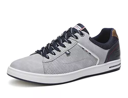 ARRIGO BELLO Sneaker & Sportschuhe ARRIGO BELLO Herren Freizeitschuhe Schuhe Sneakers Wanderschuhe Leders Laufschuhe Leichtgewicht Outdoor Gemütlich Trainers Größe 41-46