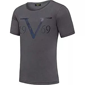 Versace 1969 Abbigliamento Sportivo SRL Shirts & Tops Versace 1969 Abbigliamento Sportivo SRL 19V69 T-Shirt Rundhals Herren V113 by
