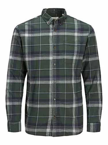 JACK & JONES Hemden JACK & JONES Herren Jjeclassic Denver Check Shirt L/S STS Hemd
