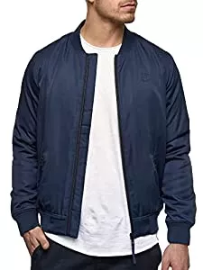 Indicode Jacken Indicode Herren Cormick Jacke mit Stehkragen & Reißverschluss | Übergangsjacke für Männer