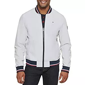 Tommy Hilfiger Jacken Tommy Hilfiger Herren Performance Poly Midlength Hooded Rain Jacket Regenjacke