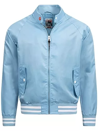 Indicode Jacken Indicode Herren Ayser Jacke mit Stehkragen & Reißverschluss | Übergangsjacke für Männer