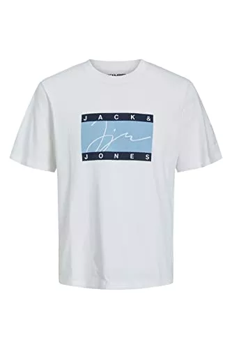 JACK & JONES T-Shirts JACK & JONES Herren Jorjoshua Ss Tee Crew Neck T-Shirt