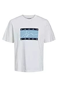 JACK & JONES T-Shirts JACK & JONES Herren Jorjoshua Ss Tee Crew Neck T-Shirt