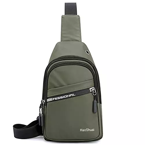 NEUSOP Taschen & Rucksäcke NEUSOP Brusttasche Sling Bag Herren Umhängetasche Bag Schultertasche Wasserdichte Crossbody Umhängetaschen Handtasche Herren Rucksack für Sport Arbeit Radfahren Reisen