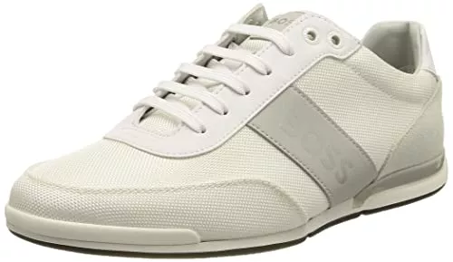 BOSS Sneaker & Sportschuhe BOSS Herren Schuhe Schnürschuhe Halbschuhe Sneaker Saturn Lowp nylg