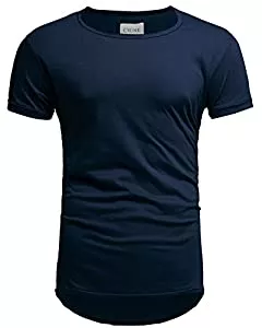 Crone T-Shirts Crone Keno Herren Kurzarm Rundhals Basic Oversize Slim Fit T-Shirt in vielen Farben