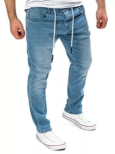 Yazubi Jeans Yazubi Herren Sweathose in Jeansoptik Erik