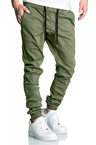 REPUBLIX Hosen REPUBLIX Lässige Herren Cargo Jogger Chino Hose Pants Mit Stretch R0702