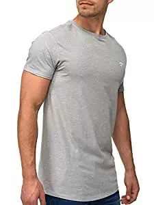 Indicode T-Shirts Indicode Herren Kloge T-Shirt mit Rundhals-Ausschnitt | Herrenshirt Sommershirt