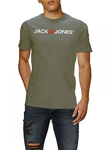 JACK & JONES T-Shirts JACK & JONES Male T-Shirt Klassisches